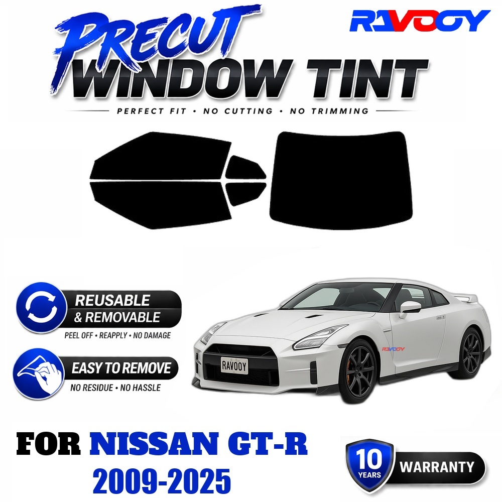 Air Bubble Remover - RAVOOY Precut Window Tint, Reusable Removable
