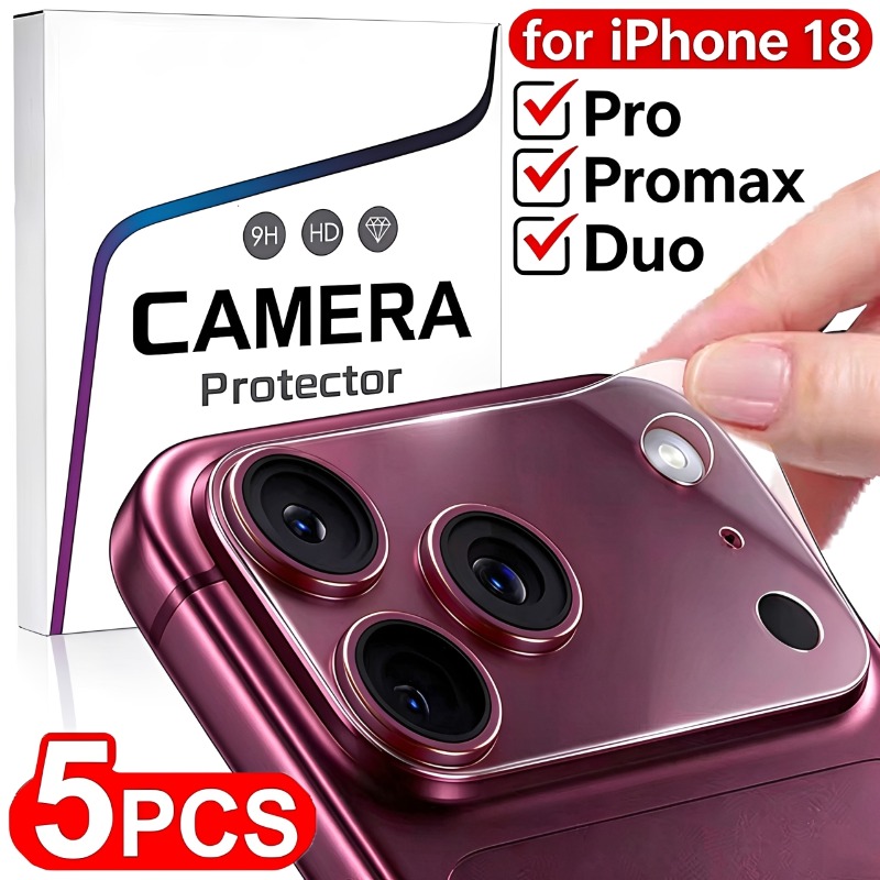 1-5Pcs Transparent Camera Lens - Hydrogel Screen Protector ulasan dan harga