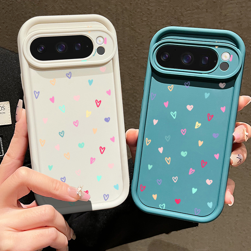 Colorful Little Hearts Soft Ca - Google Pixel 8A ulasan dan harga