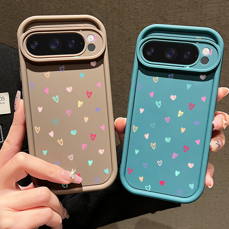 Colorful Little Hearts Soft Ca - Google Pixel 8A ulasan dan harga