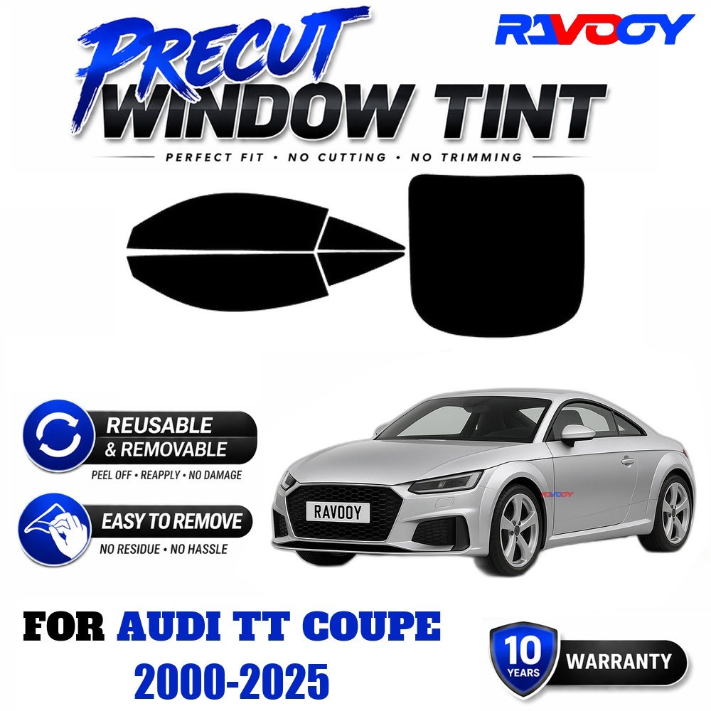 RAVOOY Precut Window Tint, Reu - Air Bubble Remover ulasan dan harga