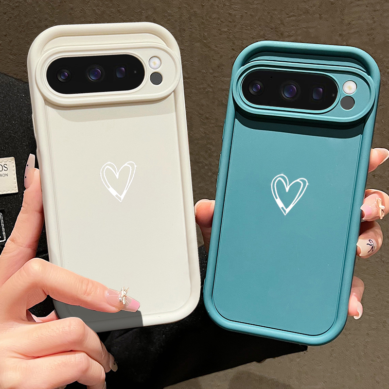 Simple Love Pattern Soft Case  - Google Pixel 8A ulasan dan harga