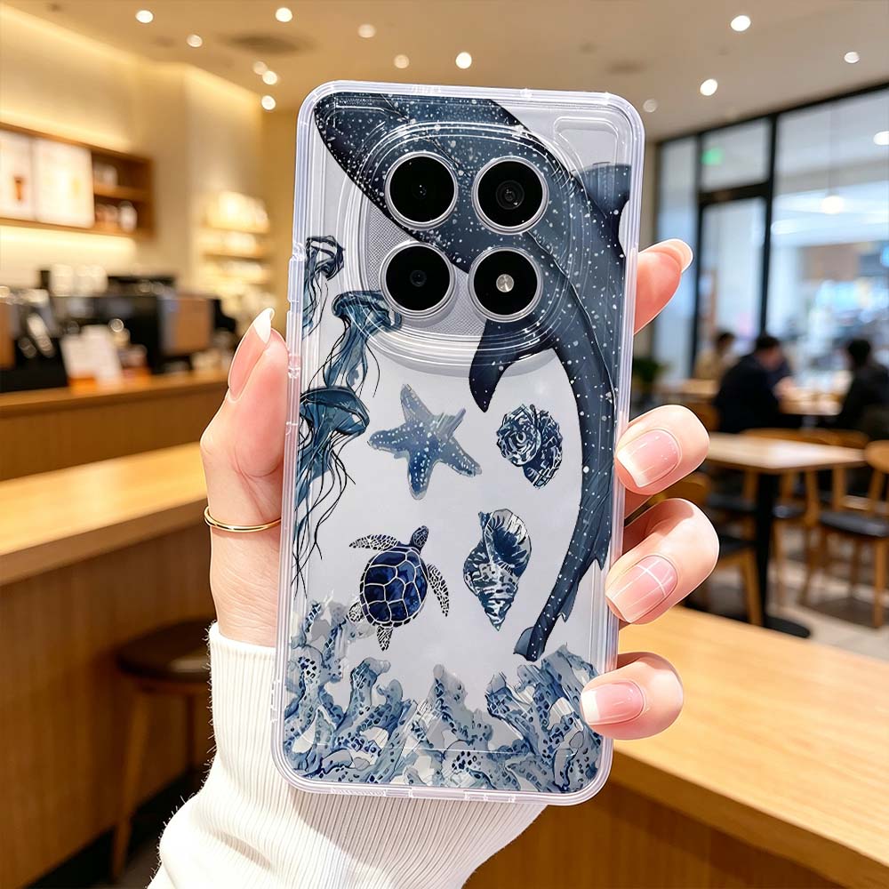 Ocean Whale Turtle Pattern Pho - Xiaomi Poco X6 ulasan dan harga